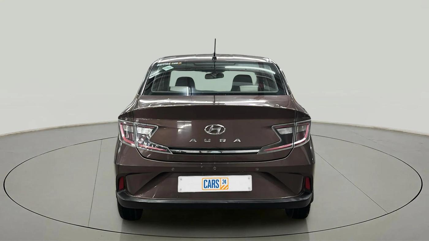 2020 Hyundai AURA S 1.2 CNG, CNG, Manual, 72,659 km, Back/Rear