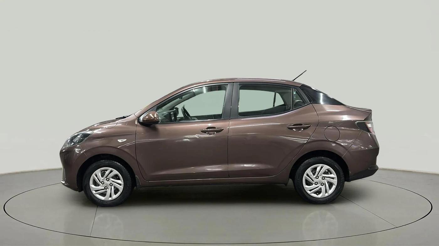 2020 Hyundai AURA S 1.2 CNG, CNG, Manual, 72,659 km, Left Side