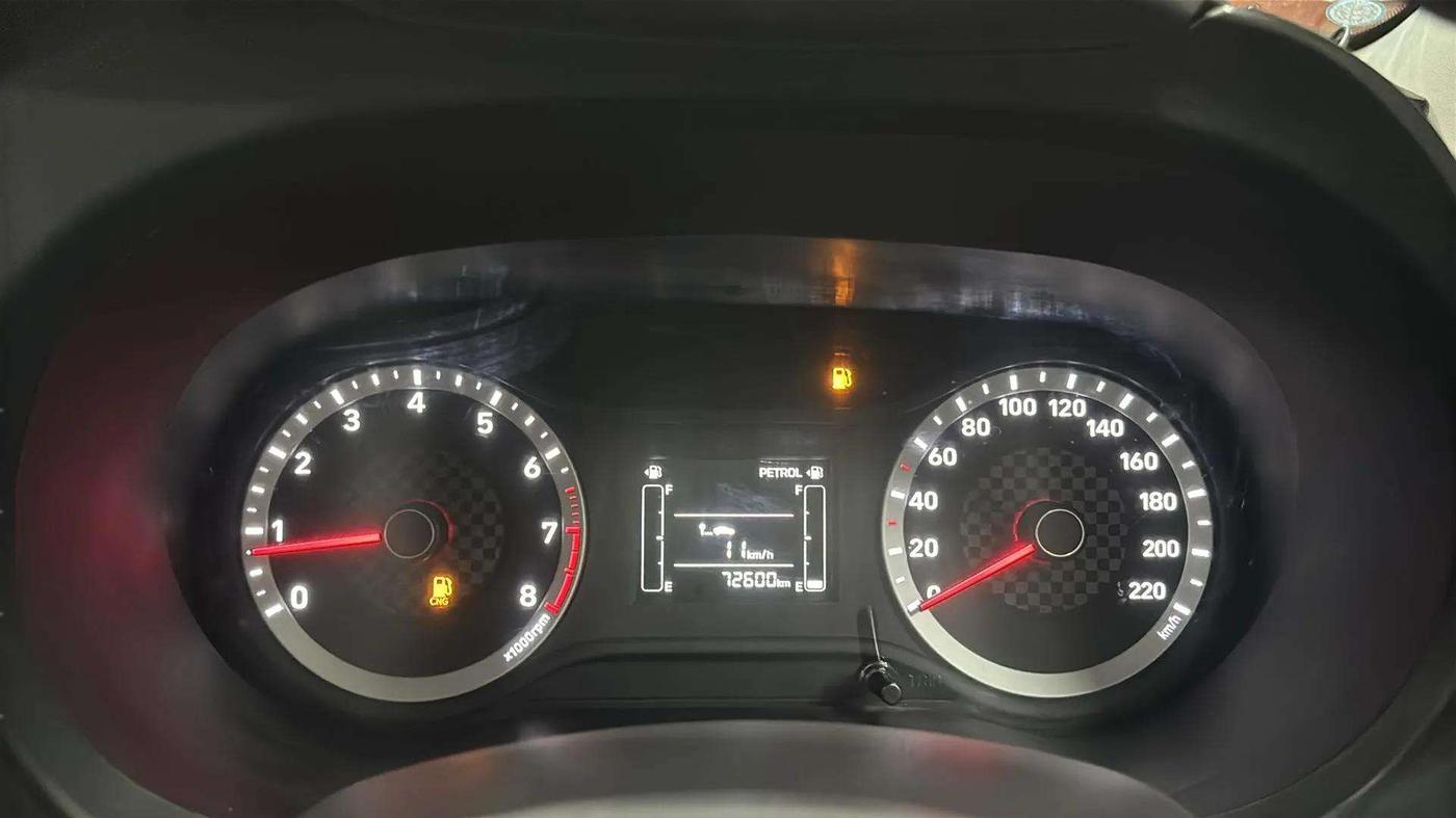 2020 Hyundai AURA S 1.2 CNG, CNG, Manual, 72,659 km, Odometer Image