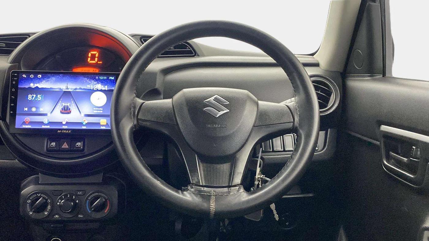 2021 Maruti S PRESSO VXI AMT, Petrol, Automatic, 21,733 km, Steering Wheel Close Up