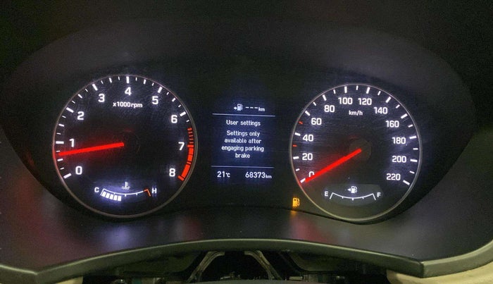 2019 Hyundai Elite i20 ASTA 1.2 (O), Petrol, Manual, 68,346 km, Odometer Image