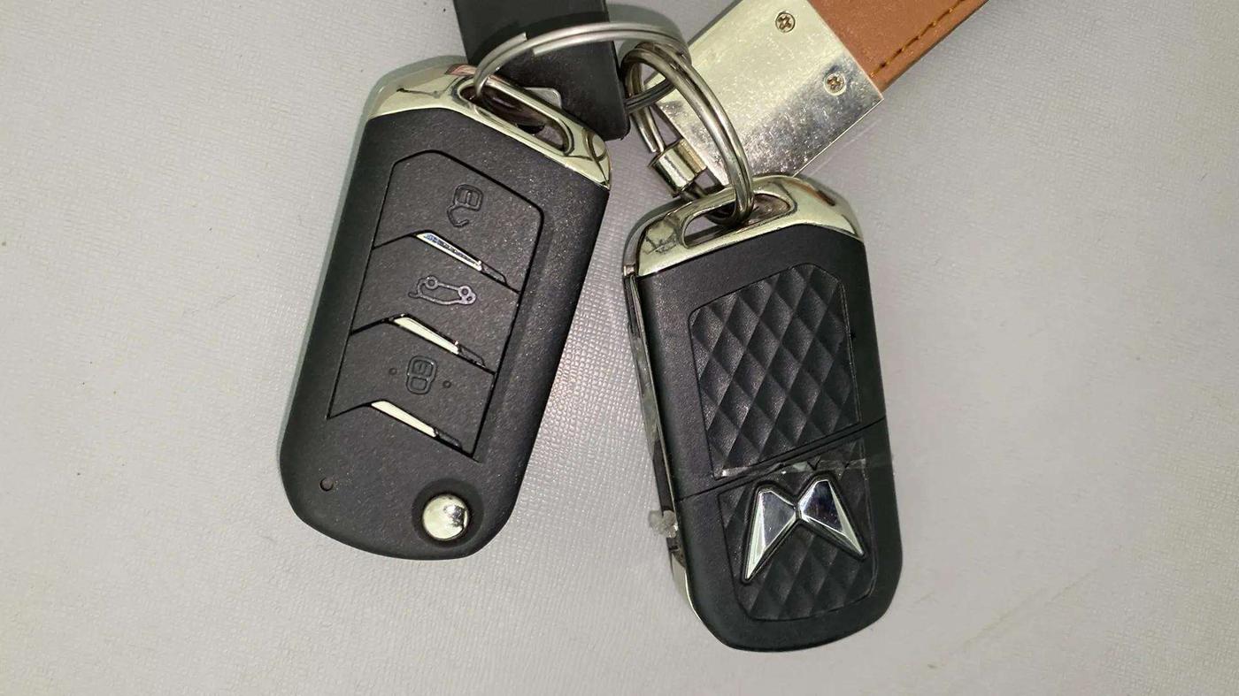2023 Mahindra SCORPIO-N Z8 L PETROL AT 7 STR, Petrol, Automatic, 20,984 km, Key Close Up