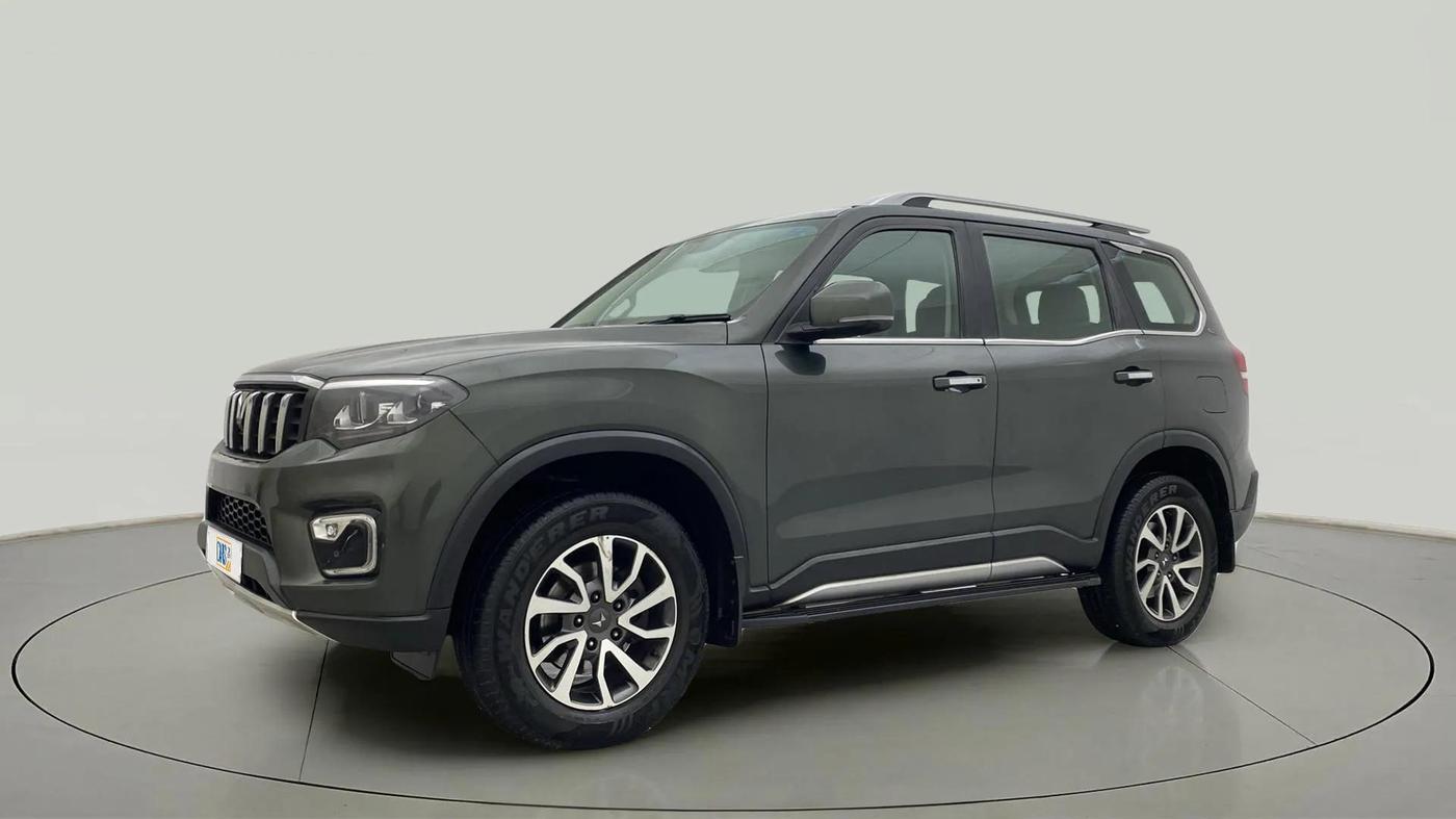 2023 Mahindra SCORPIO-N Z8 L PETROL AT 7 STR, Petrol, Automatic, 20,984 km, Left Front Diagonal