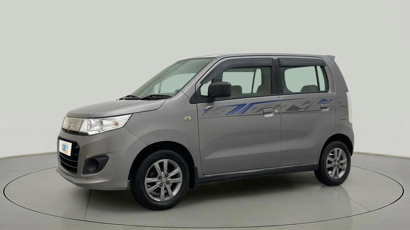 2018 Maruti Wagon R 1.0 VXI OPT, Petrol, Manual, 88,179 km, Left Front Diagonal