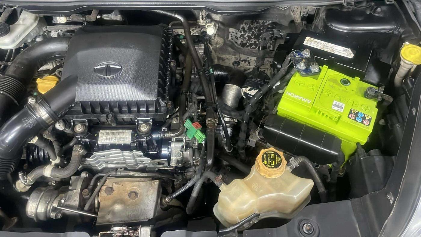 2019 Tata NEXON XM PETROL, Petrol, Manual, 77,598 km, Engine View - Left