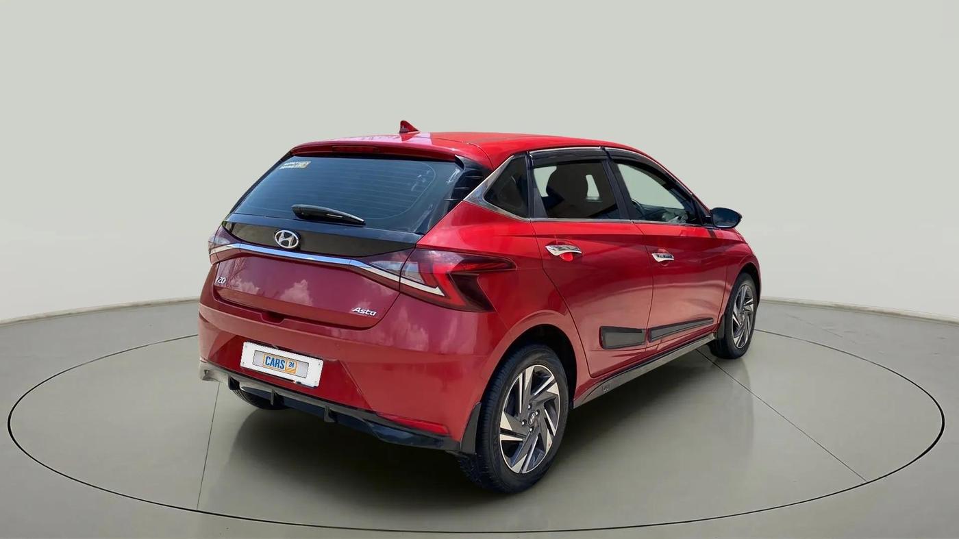 2021 Hyundai NEW I20 ASTA 1.2 MT, Petrol, Manual, 17,670 km, Right Back Diagonal
