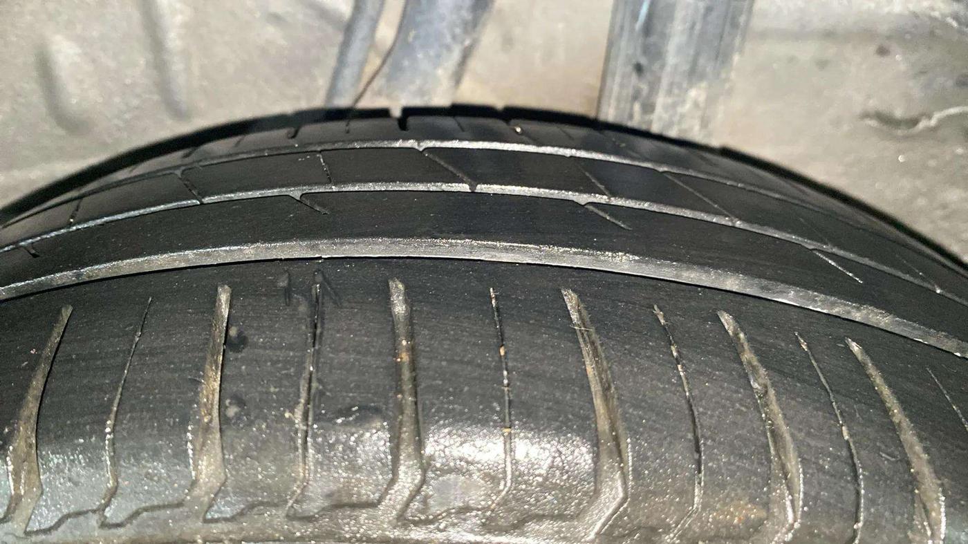 2019 Honda Amaze 1.2L I-VTEC V CVT, Petrol, Automatic, 94,050 km, Left Rear Tyre Tread
