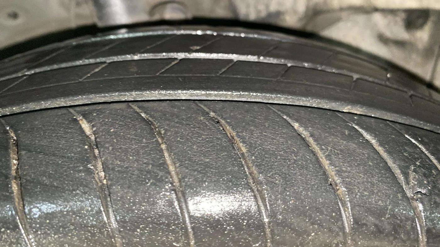 2019 Honda Amaze 1.2L I-VTEC V CVT, Petrol, Automatic, 94,050 km, Right Front Tyre Tread