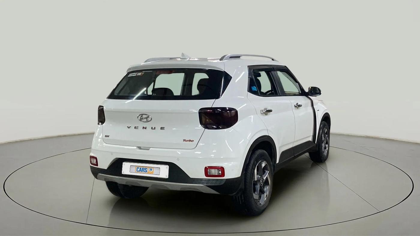 2022 Hyundai VENUE SX PLUS 1.0 TURBO DCT, Petrol, Automatic, 41,713 km, Right Back Diagonal