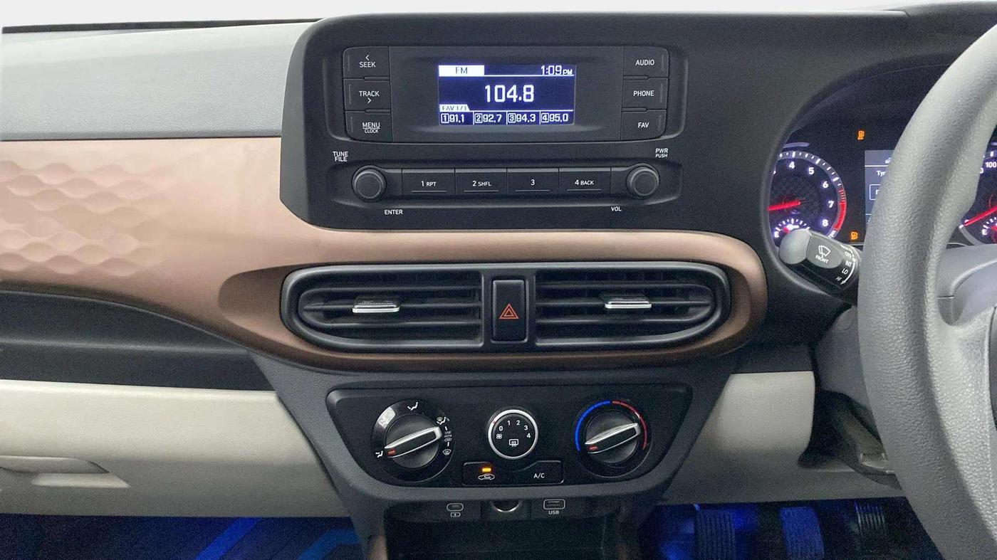 2024 Hyundai AURA S 1.2 CNG, CNG, Manual, 24,916 km, Air Conditioner