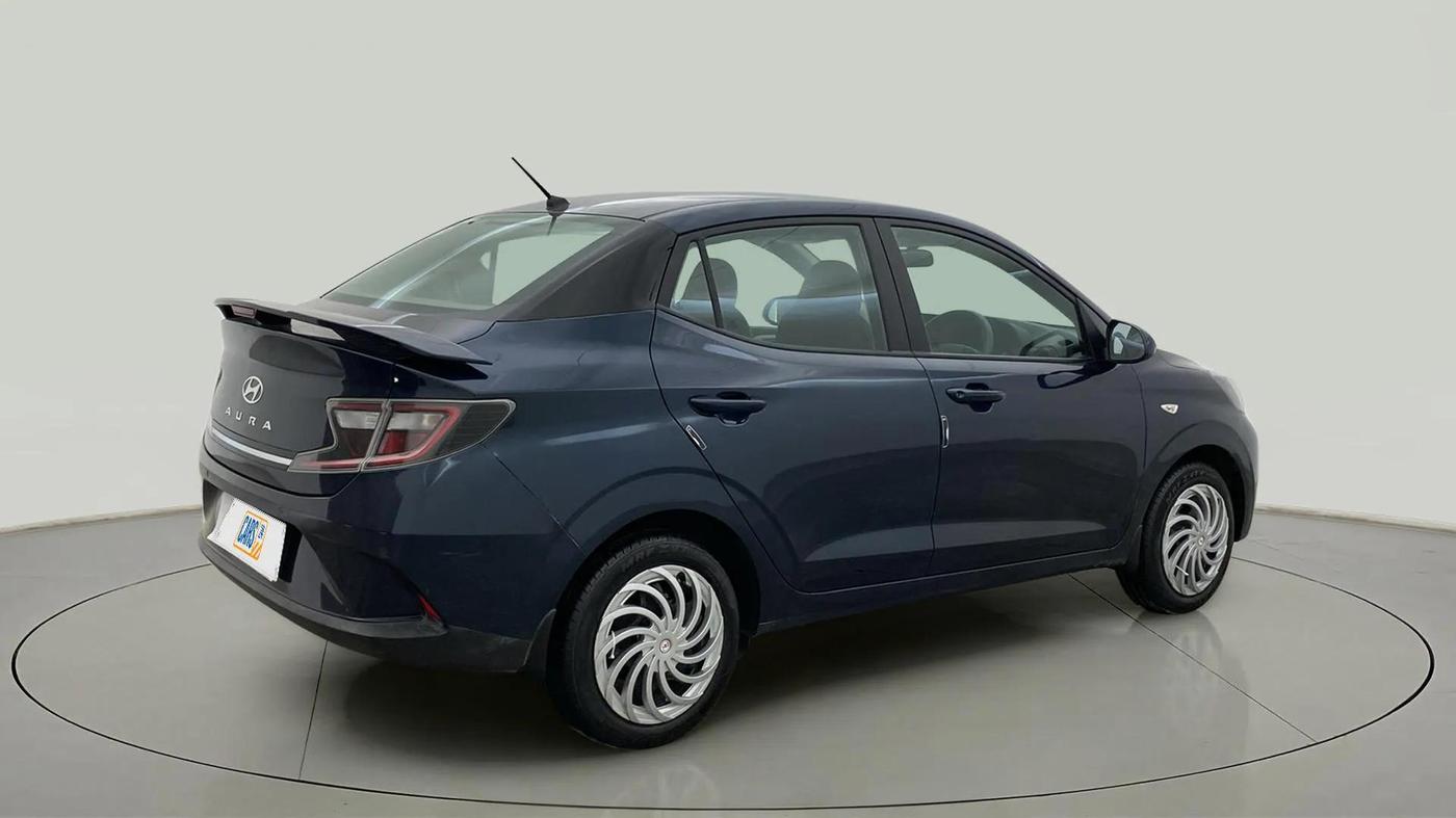2024 Hyundai AURA S 1.2 CNG, CNG, Manual, 24,916 km, Right Back Diagonal