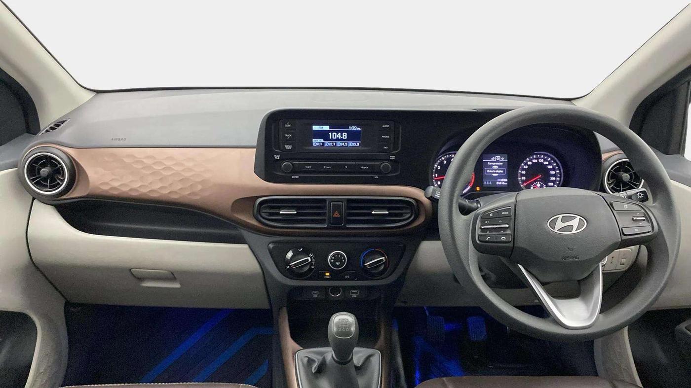 2024 Hyundai AURA S 1.2 CNG, CNG, Manual, 24,916 km, Dashboard