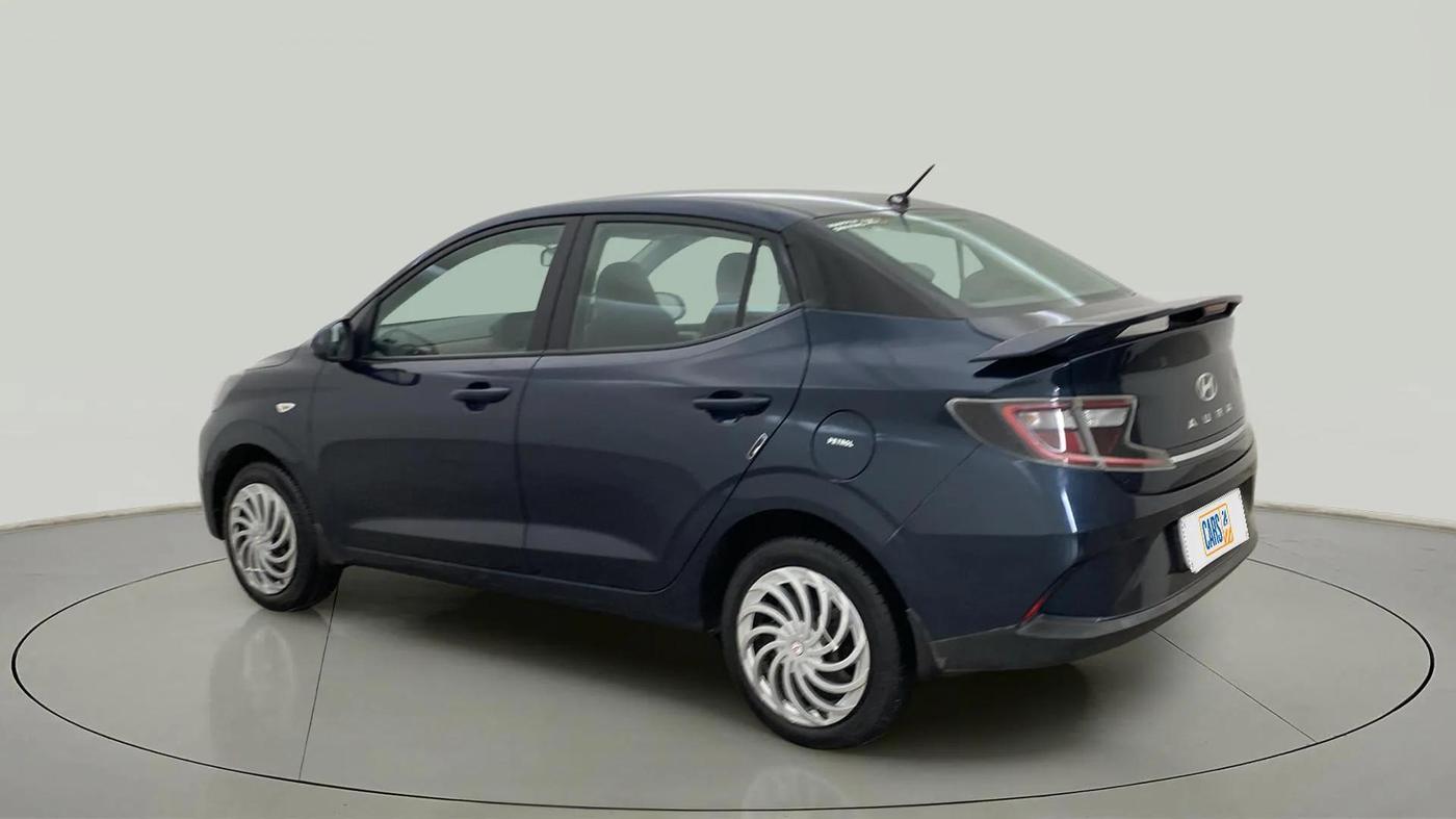2024 Hyundai AURA S 1.2 CNG, CNG, Manual, 24,916 km, Left Back Diagonal
