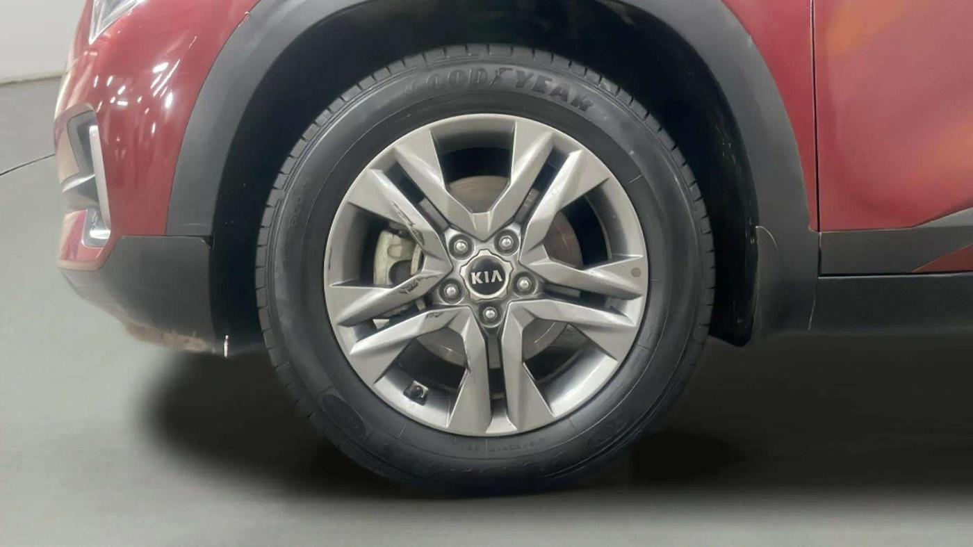 2021 KIA SELTOS HTX IVT 1.5 PETROL, Petrol, Automatic, 22,635 km, Left Front Wheel