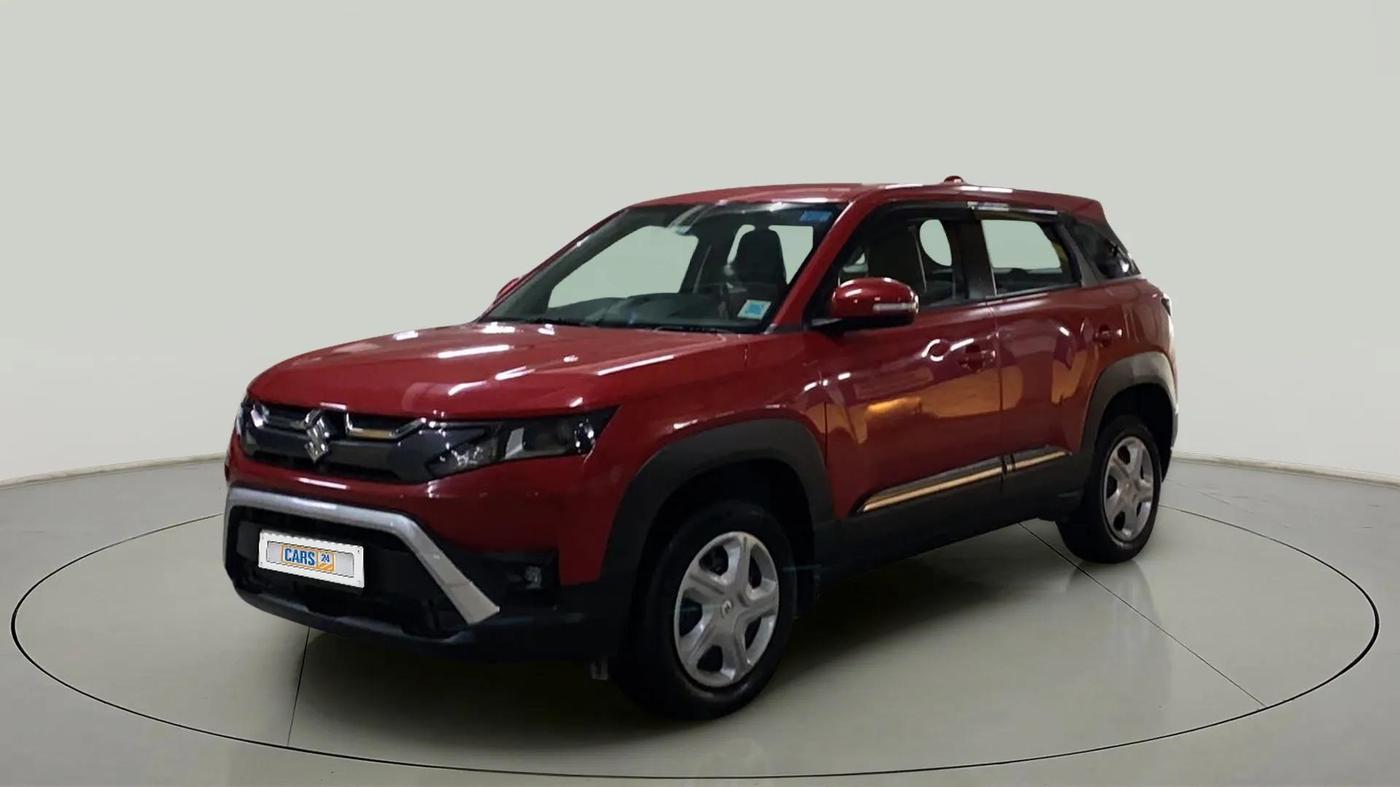 2022 Maruti BREZZA LXI SMART HYBRID, Petrol, Manual, 38,545 km, Left Front Diagonal