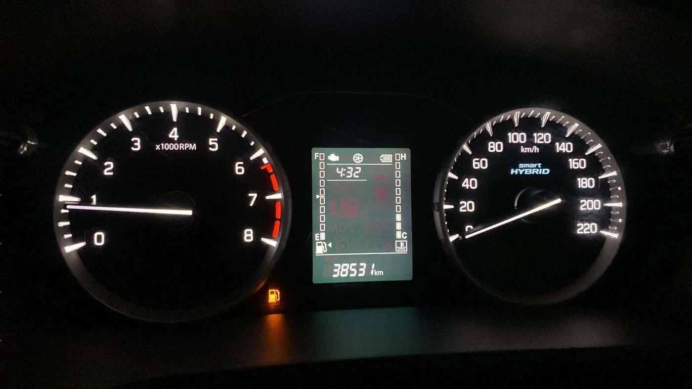 2022 Maruti BREZZA LXI SMART HYBRID, Petrol, Manual, 38,545 km, Odometer Image