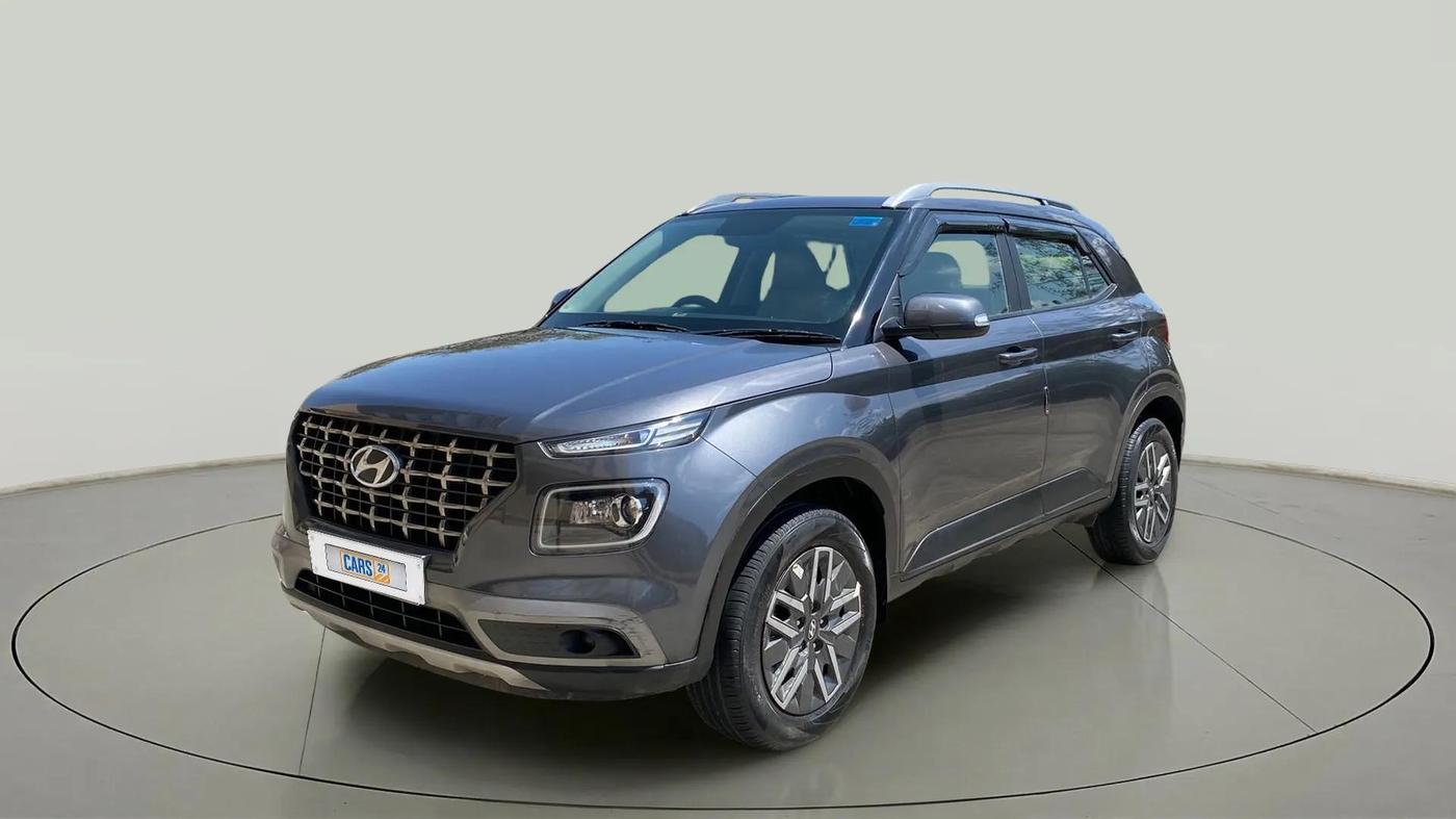 2021 Hyundai VENUE SX 1.0 TURBO IMT, Petrol, Manual, 16,833 km, Left Front Diagonal