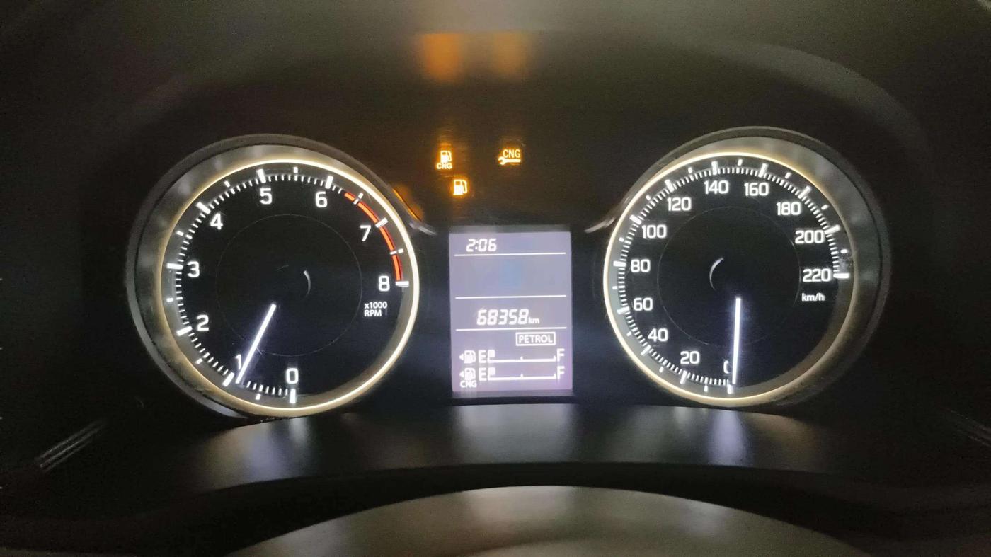 2021 Maruti Ertiga VXI CNG, CNG, Manual, 68,351 km, Odometer Image