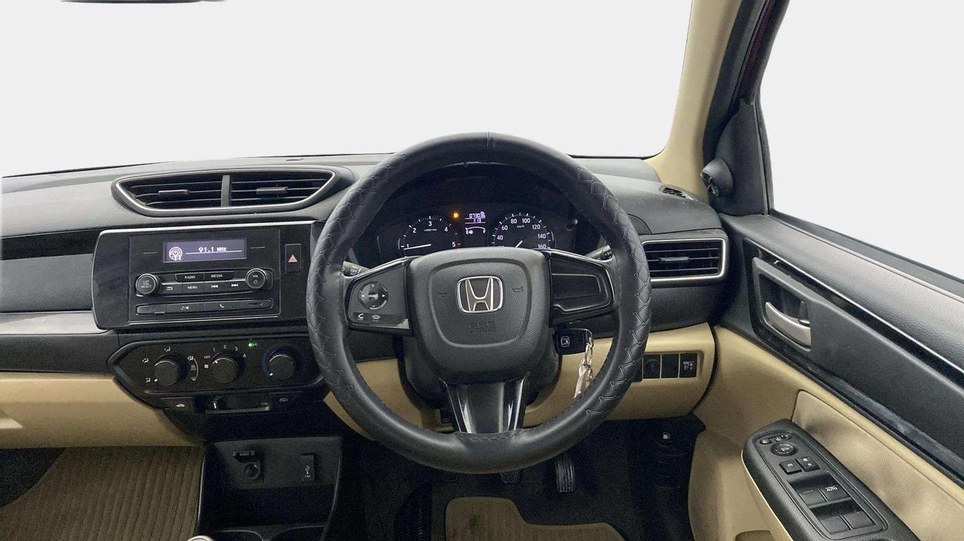2020 Honda Amaze 1.5L I-DTEC S, Diesel, Manual, 73,022 km, Steering Wheel Close Up