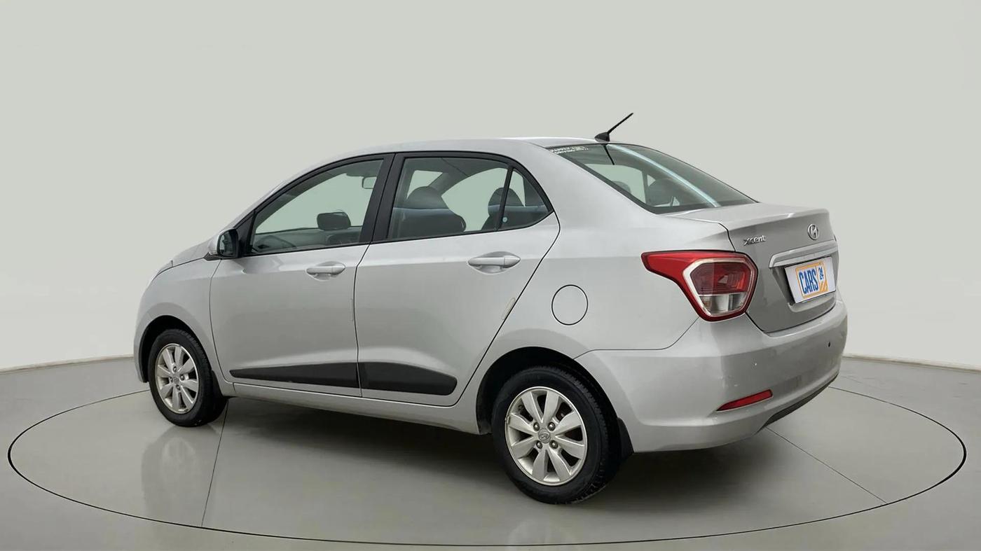 2015 Hyundai Xcent S (O) 1.2, Petrol, Manual, 9,537 km, Left Back Diagonal