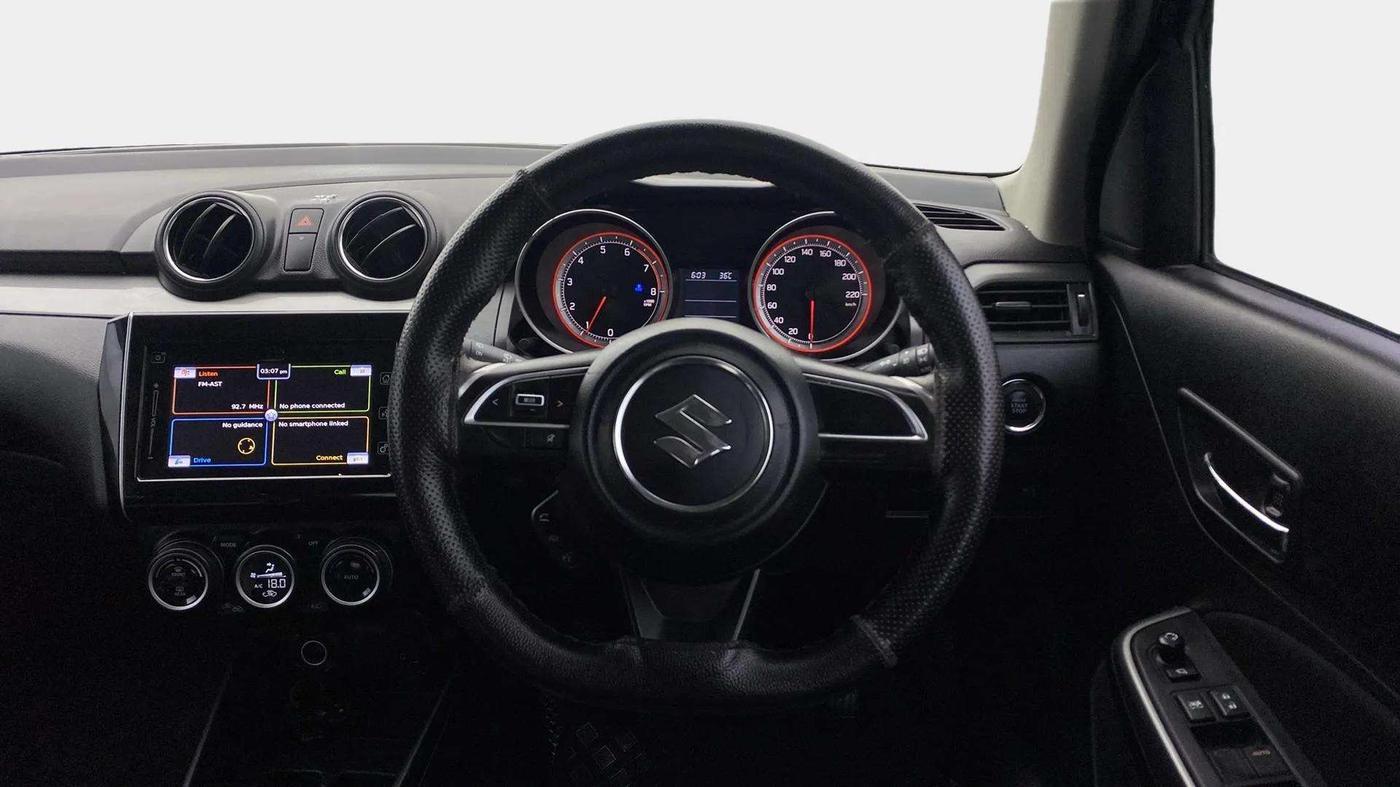 2020 Maruti Swift ZXI PLUS, Petrol, Manual, 12,723 km, Steering Wheel Close Up