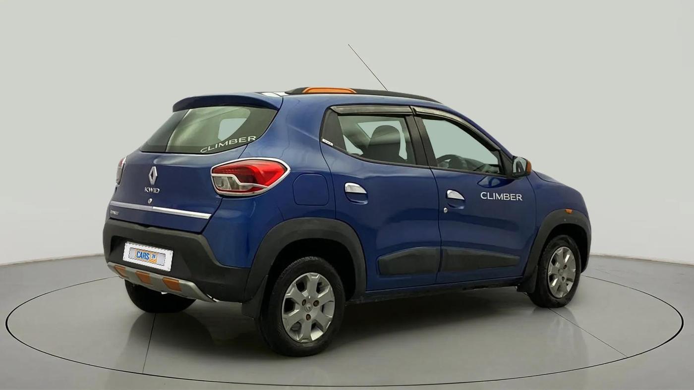 2017 Renault Kwid CLIMBER 1.0, Petrol, Manual, 85,564 km, Right Back Diagonal