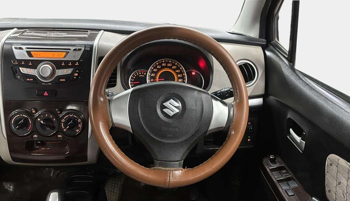2016 Maruti Wagon R 1.0 VXI AMT, Petrol, Automatic, 81,002 km, Steering Wheel Close Up