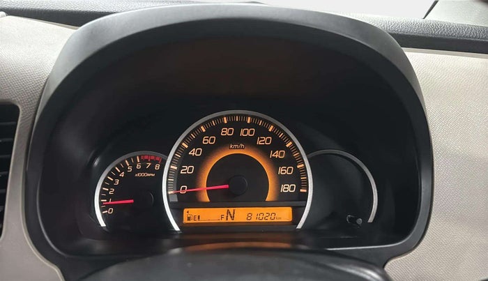 2016 Maruti Wagon R 1.0 VXI AMT, Petrol, Automatic, 81,002 km, Odometer Image