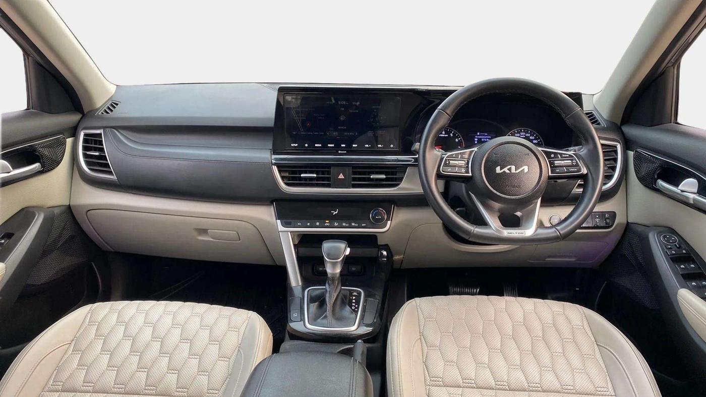 2021 KIA SELTOS HTX IVT 1.5 PETROL, Petrol, Automatic, 17,058 km, Dashboard