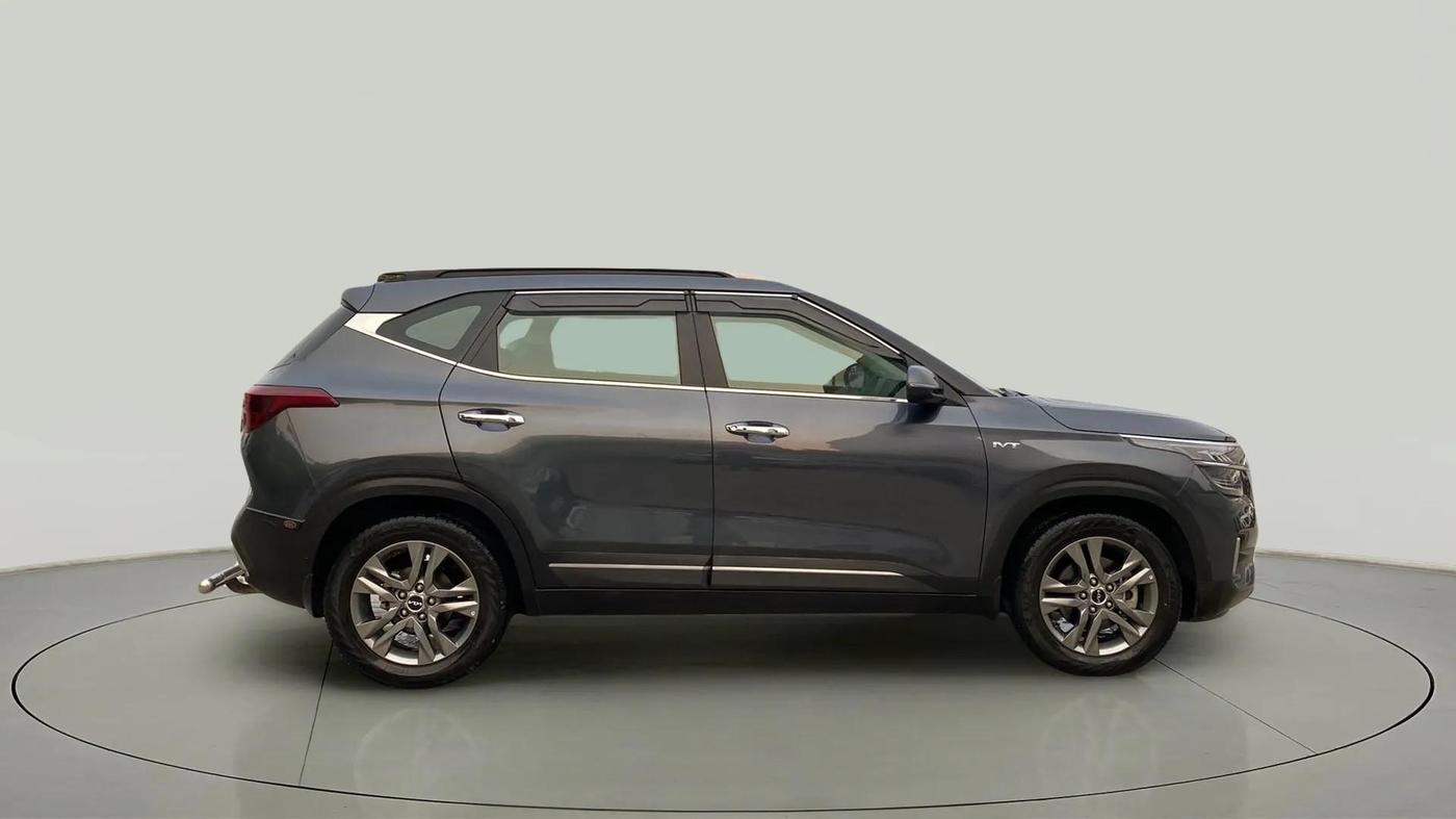 2021 KIA SELTOS HTX IVT 1.5 PETROL, Petrol, Automatic, 17,058 km, Right Side View