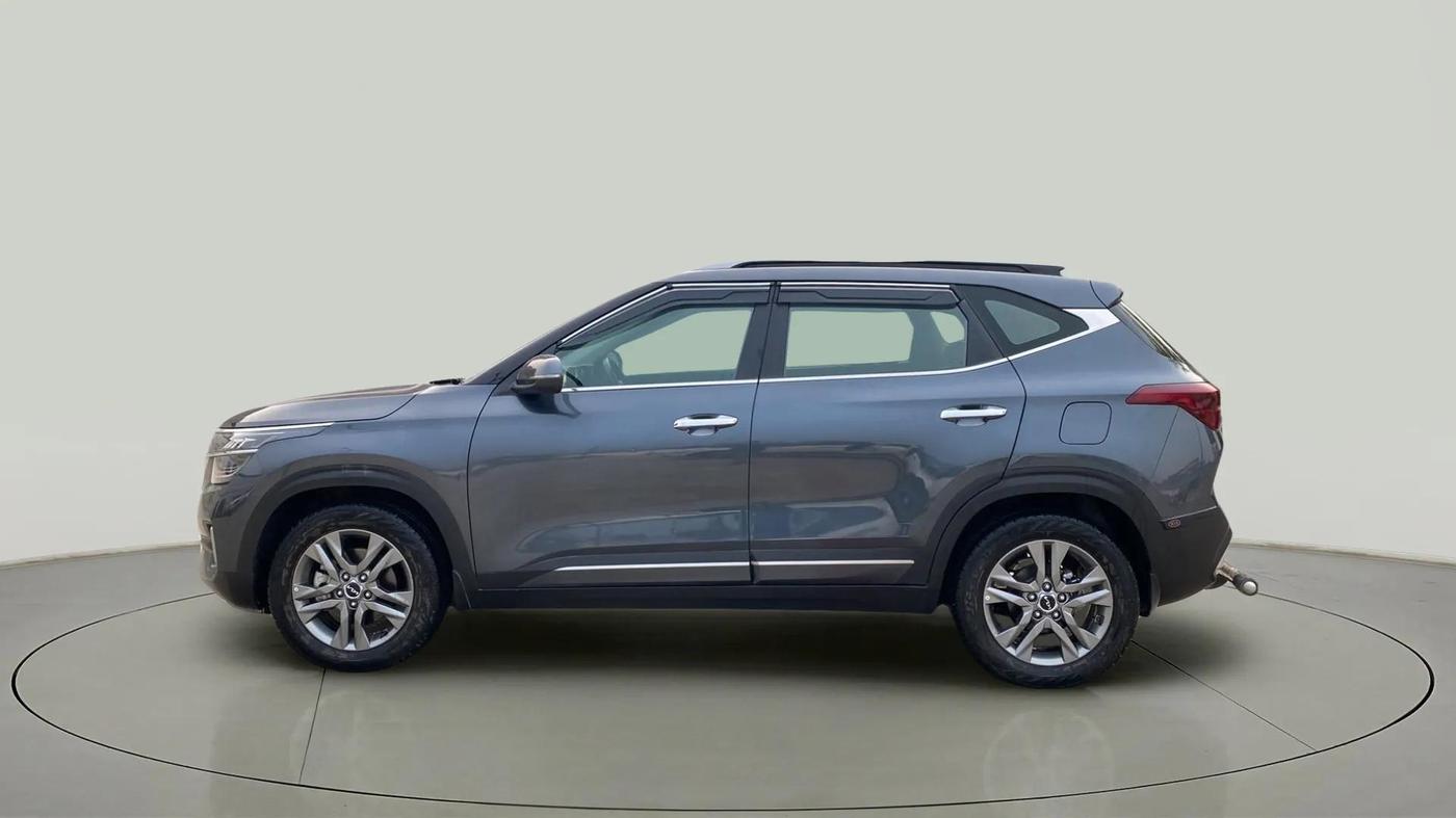 2021 KIA SELTOS HTX IVT 1.5 PETROL, Petrol, Automatic, 17,058 km, Left Side