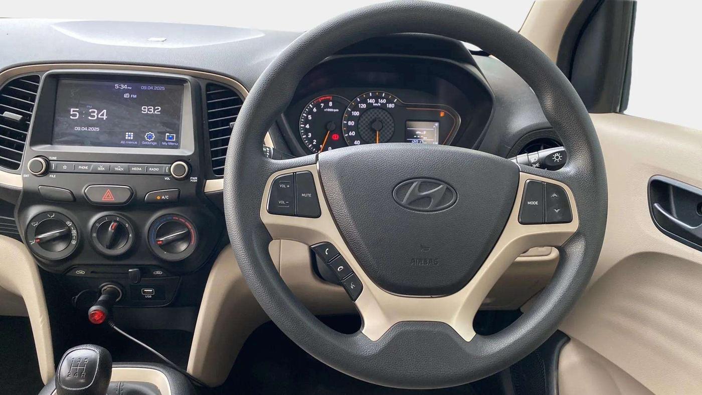 2020 Hyundai NEW SANTRO SPORTZ MT, Petrol, Manual, 12,006 km, Steering Wheel Close Up