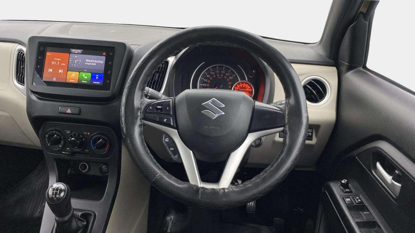 2020 Maruti New Wagon-R ZXI 1.2, Petrol, Manual, 54,195 km, Steering Wheel Close Up