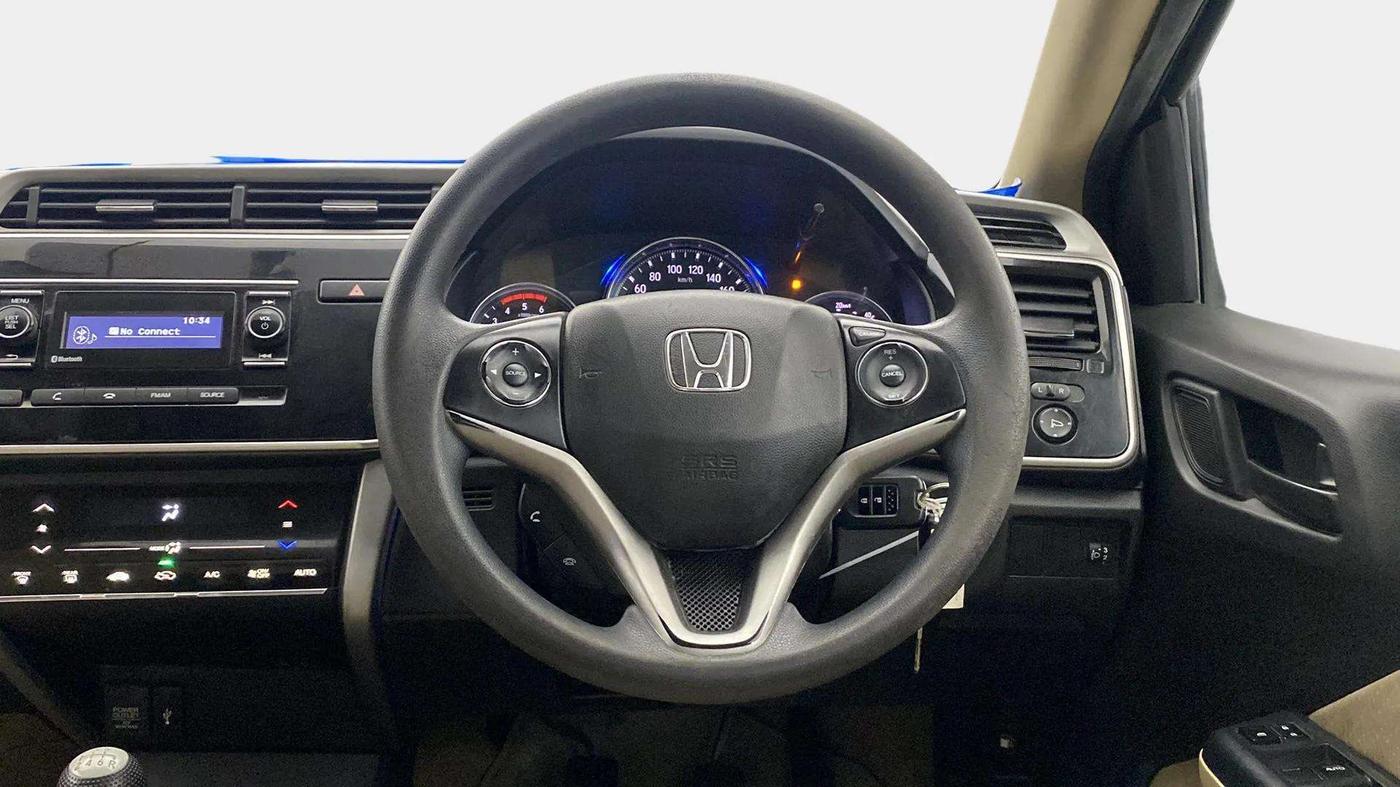 2019 Honda City 1.5L I-DTEC SV, Diesel, Manual, 55,302 km, Steering Wheel Close Up