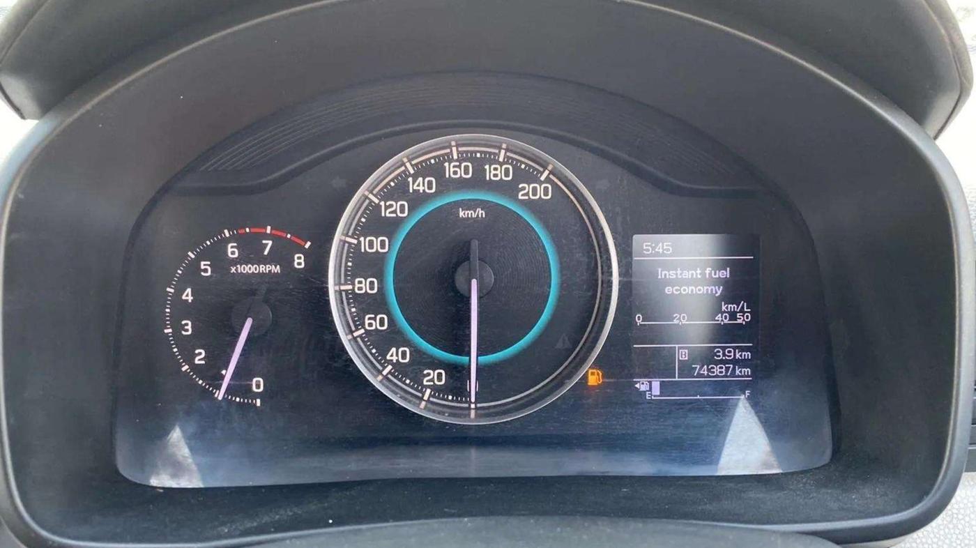 2018 Maruti IGNIS DELTA 1.2, Petrol, Manual, 74,391 km, Odometer Image