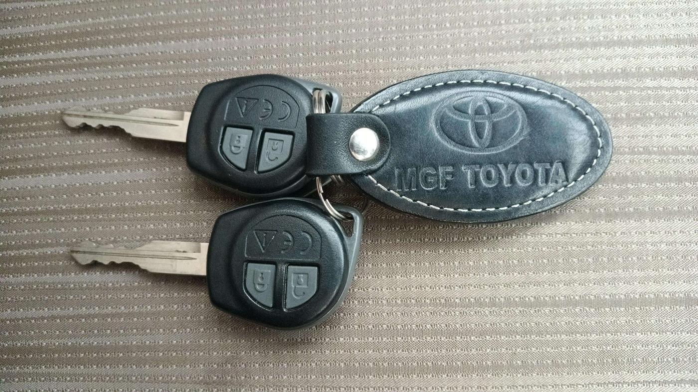 2024 Toyota Glanza E, Petrol, Manual, 8,201 km, Key Close Up