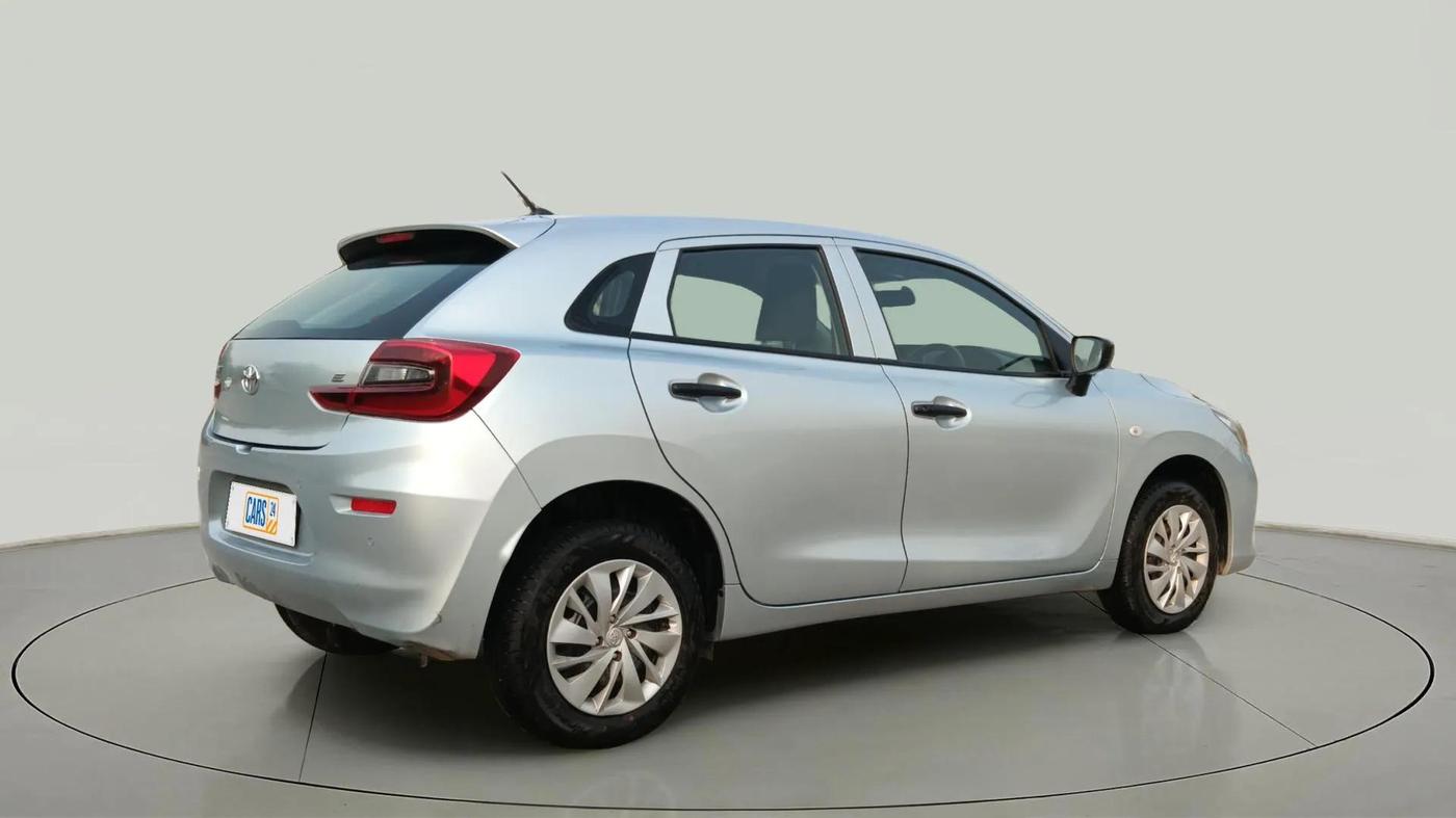 2024 Toyota Glanza E, Petrol, Manual, 8,201 km, Right Back Diagonal