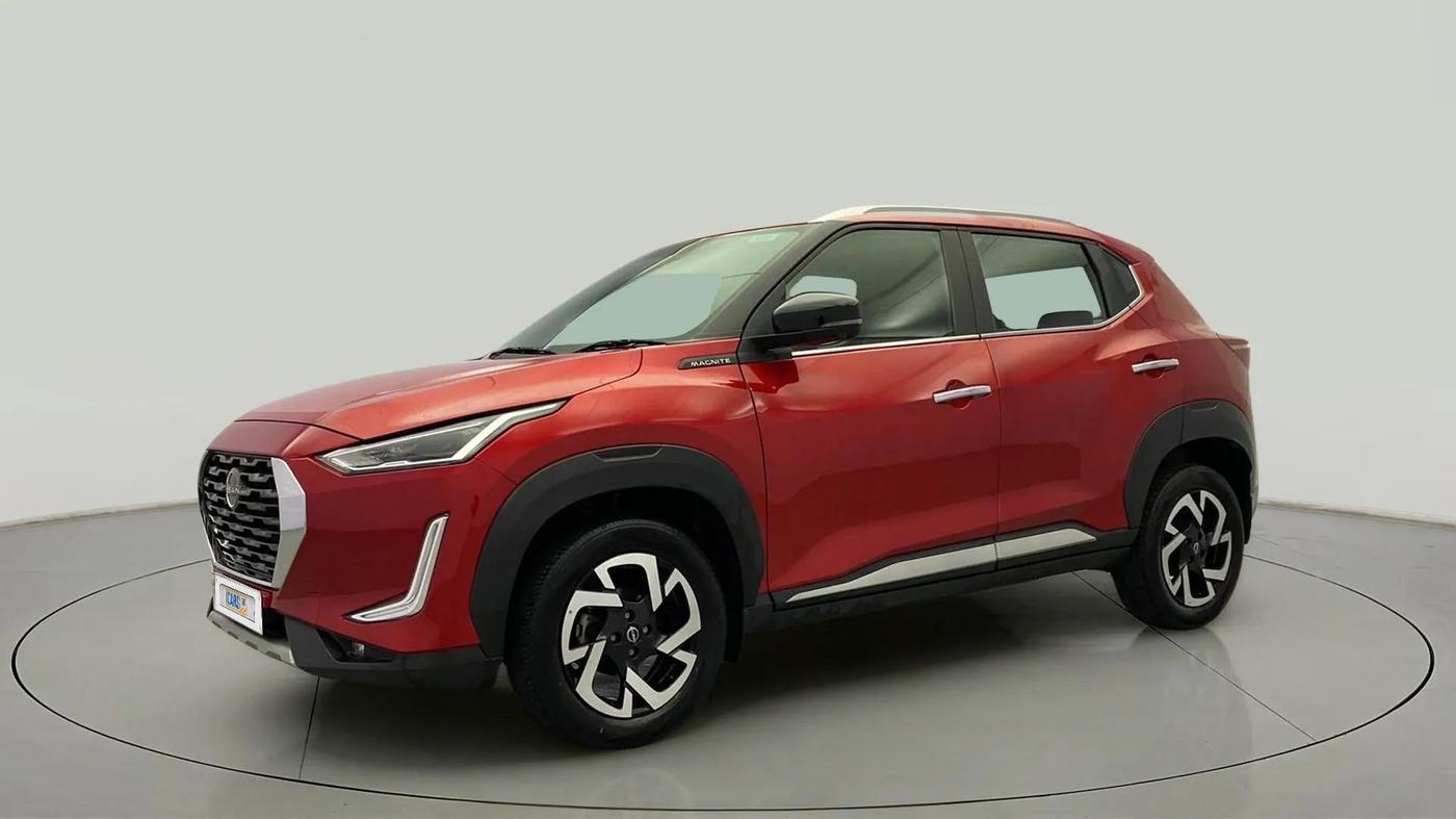 2023 Nissan MAGNITE XV PREMIUM TURBO CVT, Petrol, Automatic, 33,013 km, Left Front Diagonal
