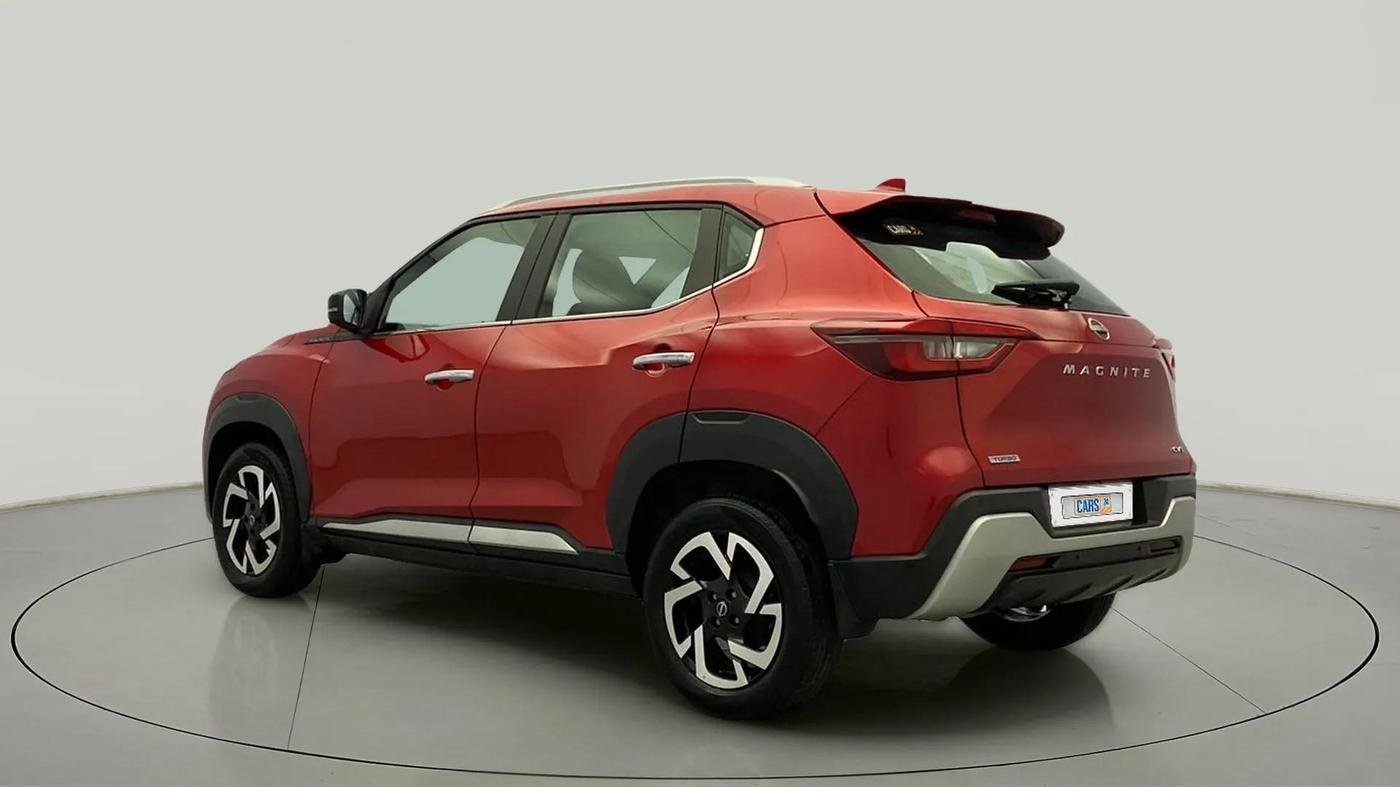2023 Nissan MAGNITE XV PREMIUM TURBO CVT, Petrol, Automatic, 33,013 km, Left Back Diagonal
