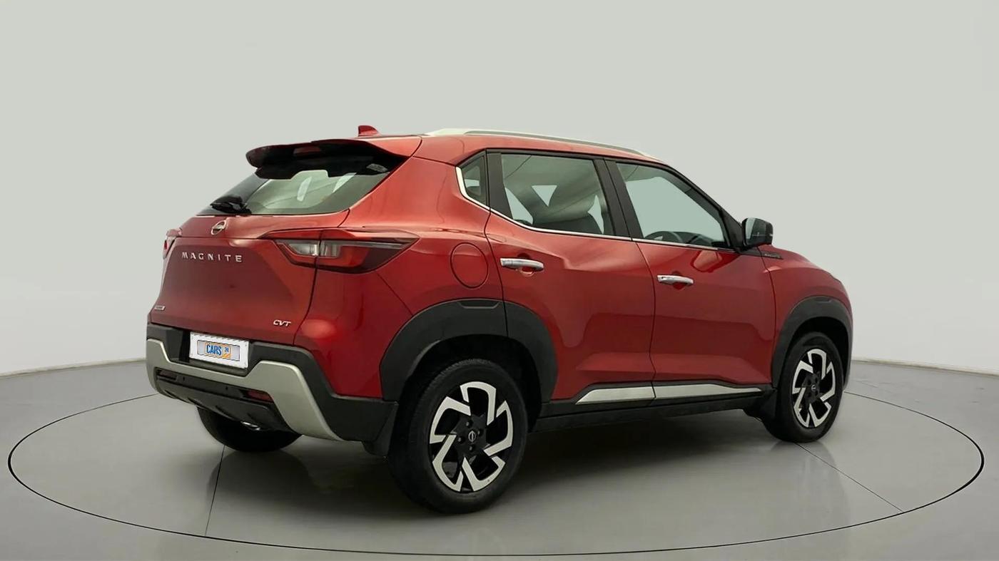 2023 Nissan MAGNITE XV PREMIUM TURBO CVT, Petrol, Automatic, 33,013 km, Right Back Diagonal