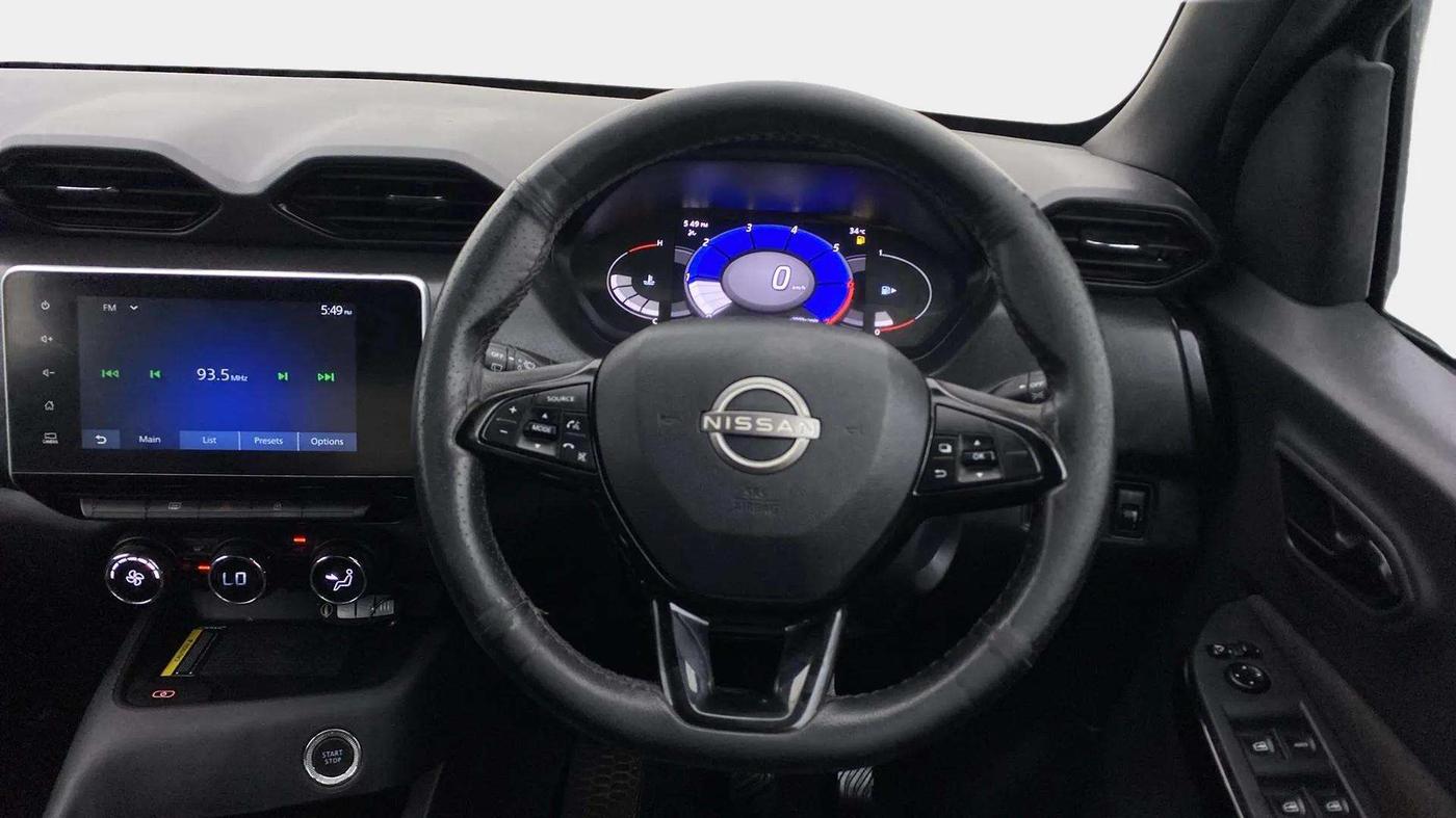 2023 Nissan MAGNITE XV CVT TURBO KURO EDITION , Petrol, Automatic, 21,741 km, Steering Wheel Close Up
