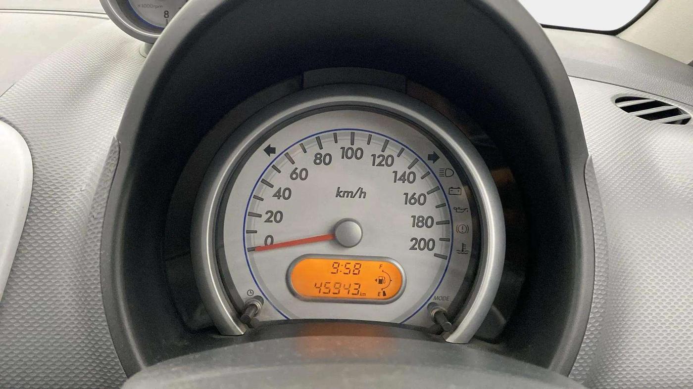 2013 Maruti Ritz VXI, Petrol, Manual, 45,943 km, Odometer Image