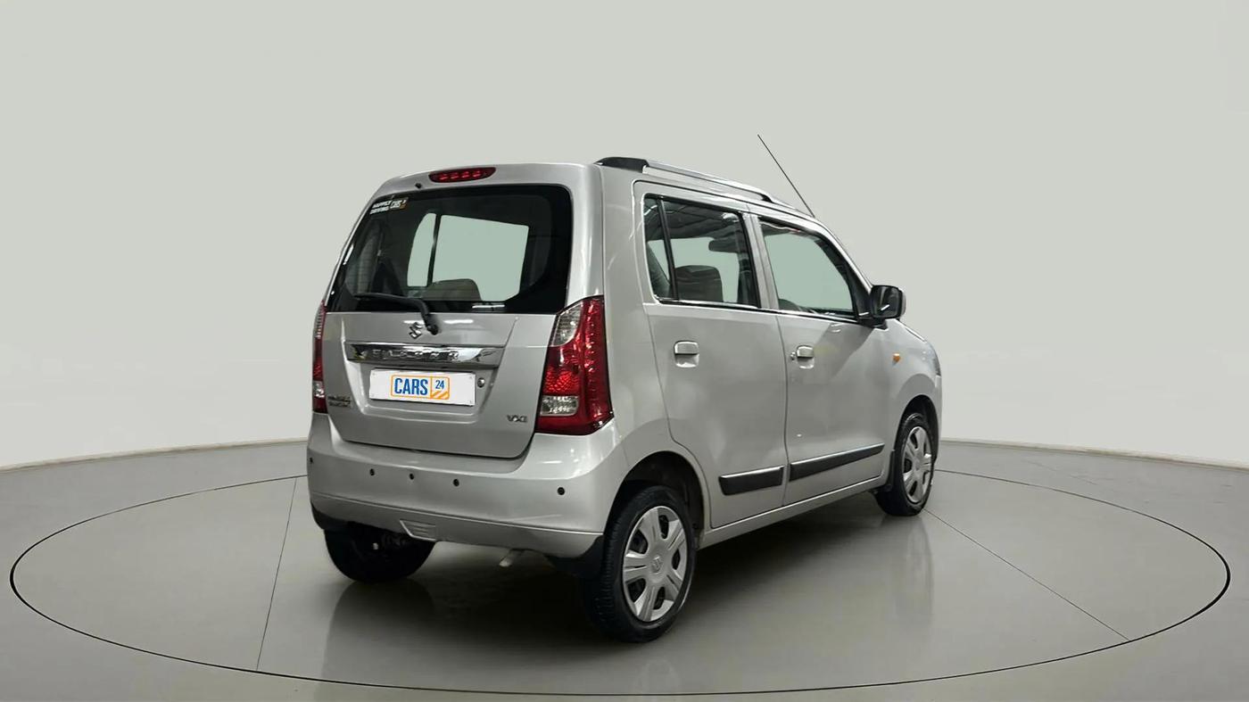 2017 Maruti Wagon R 1.0 VXI, Petrol, Manual, 40,420 km, Right Back Diagonal