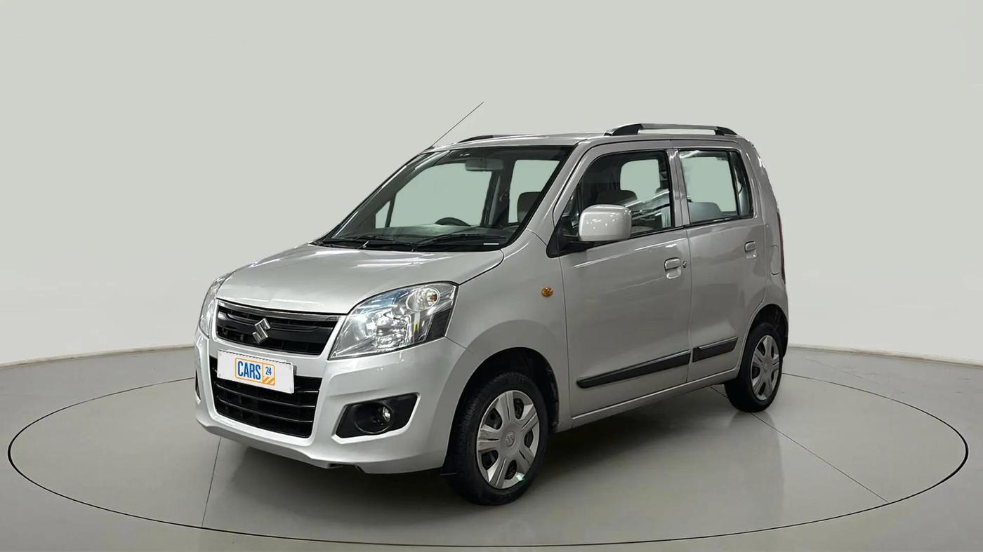 2017 Maruti Wagon R 1.0 VXI, Petrol, Manual, 40,420 km, Left Front Diagonal