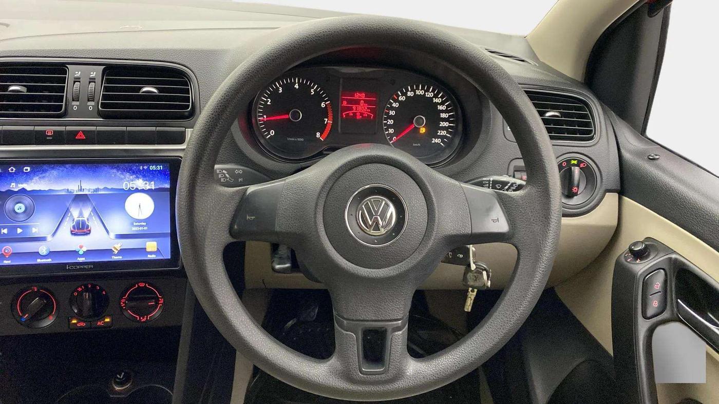 2013 Volkswagen Polo COMFORTLINE 1.2L PETROL, Petrol, Manual, 91,793 km, Steering Wheel Close Up