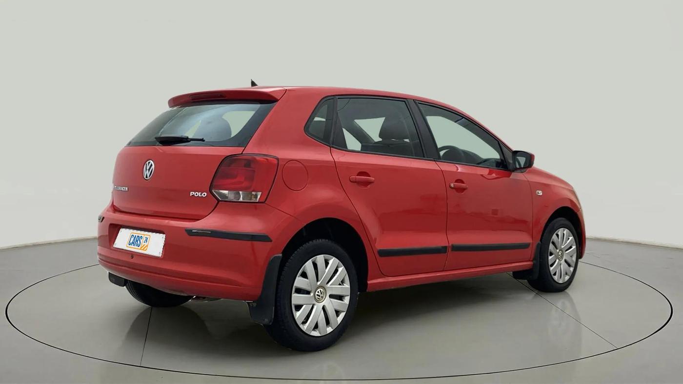2013 Volkswagen Polo COMFORTLINE 1.2L PETROL, Petrol, Manual, 91,793 km, Right Back Diagonal