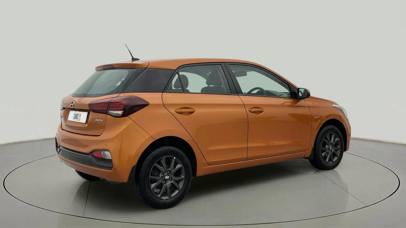 2018 Hyundai Elite i20 ASTA 1.2  CVT, Petrol, Automatic, 77,956 km, Right Back Diagonal