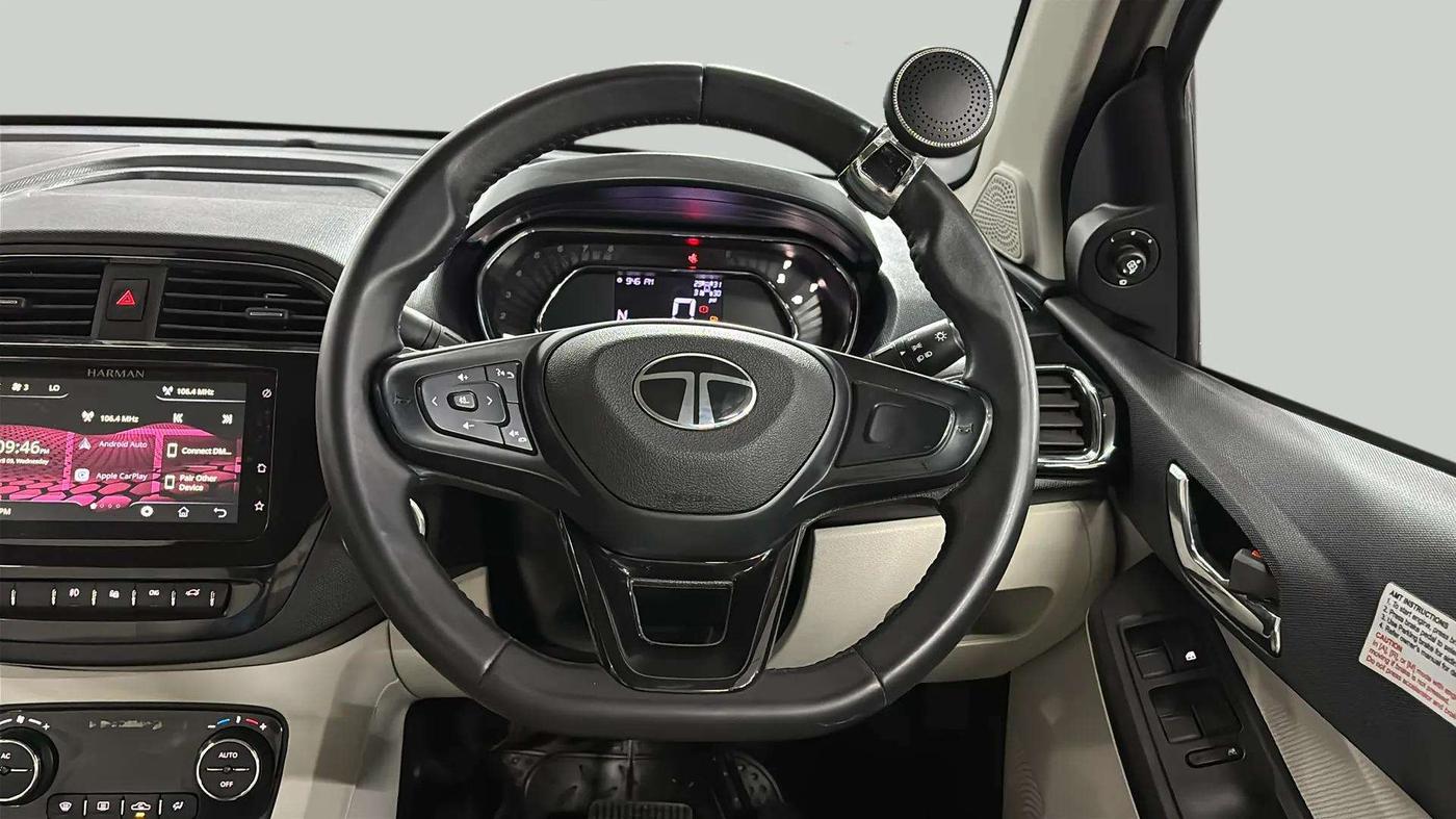2024 Tata TIGOR XZA Plus iCNG , CNG, Automatic, 20,086 km, Steering Wheel Close Up