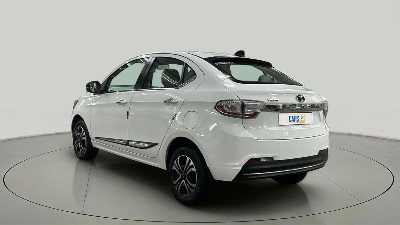 2024 Tata TIGOR XZA Plus iCNG , CNG, Automatic, 20,086 km, Left Back Diagonal