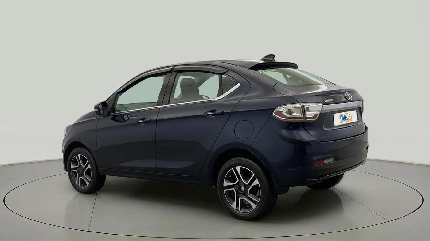 2019 Tata TIGOR XZ PLUS PETROL, Petrol, Manual, 36,909 km, Left Back Diagonal